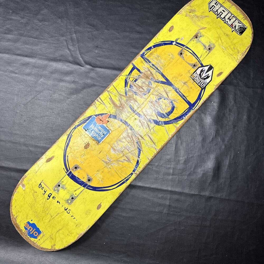RARE Enjoi Rodney Mullen Boy Genius Skateboard Deck Used Original